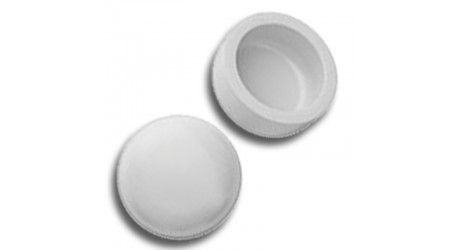 Embellecedor tornillo blanco, 14 mm - Tapatornillo plástico